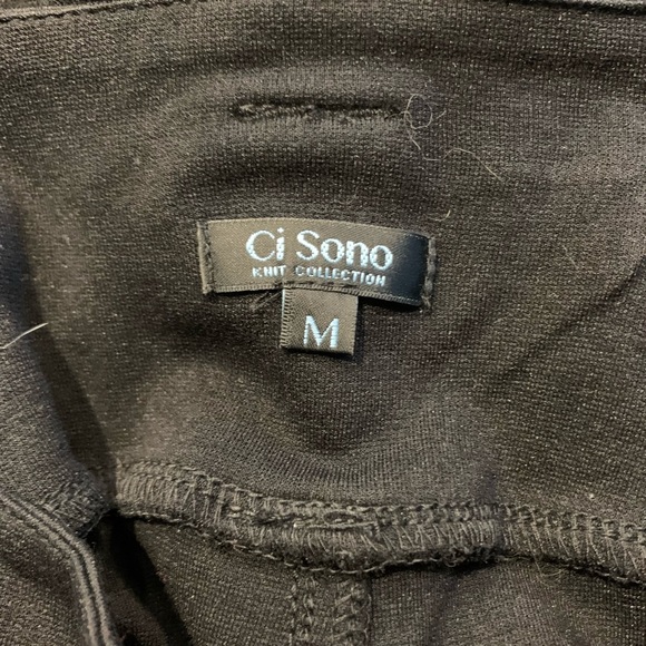 Black Knit High Waist Shorts - Picture 3 of 6